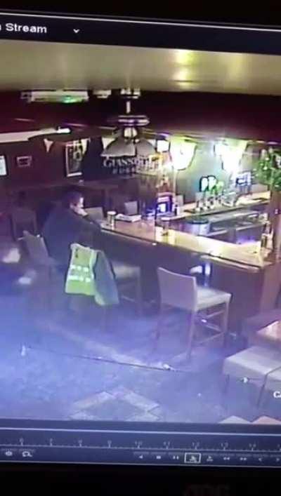 This is why you dont run indoors