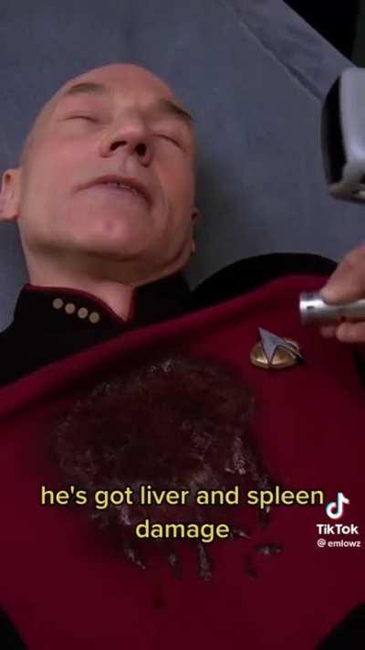 Picard has a bad day at work