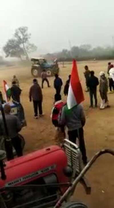 idiots in tractors (farmers protest in India)