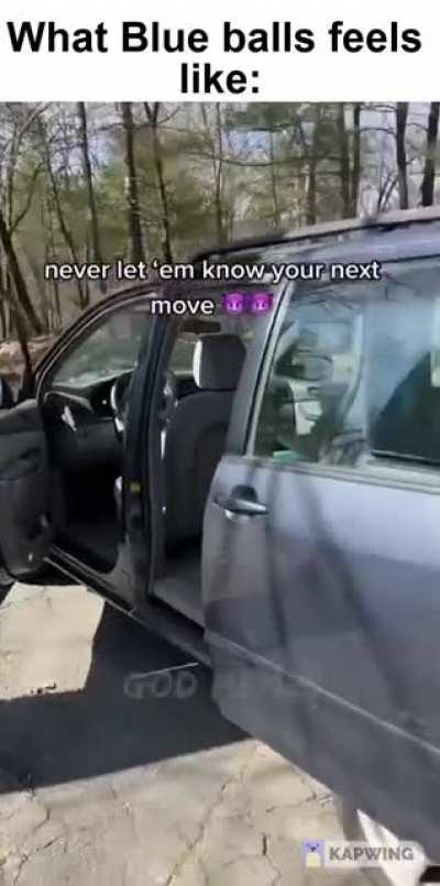 Man's staying ontop of things..