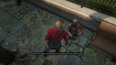 apenas um homem cego