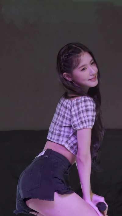 I want to slowly and intensely pump Miyeon's tight pussy in a mating press so I can feel her beautiful body shake and quiver pressed right up against mine, feel her breath on my skin, and listen to her soft moans when I breed her fertile little womb with 