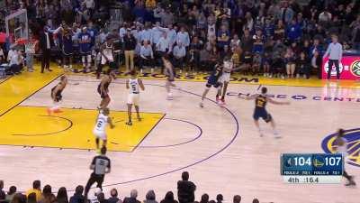 [Highlight] The Wolves get the second straight steal on an inbound play but miss the game tying three with 10s left!