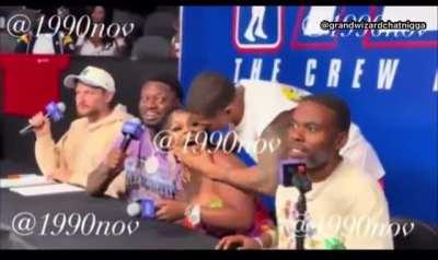 rapper ykosiris forcing a kiss on sukihana. She says theyve never met before.