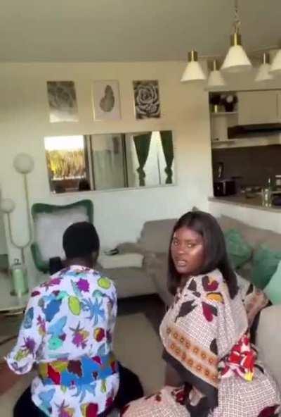 It was a shock to her