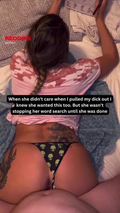 I hope I get her pregnant