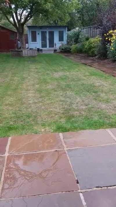 Light raining in Surrey UK