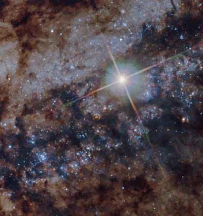 A supernova explosion that happened in Centaurus A
