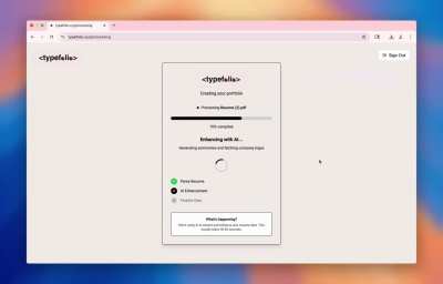 I built a tool to help you make beautiful personal websites from your CV.