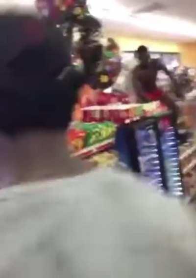 Guys high on drugs mess up store