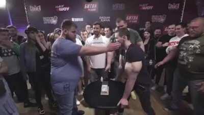 Should have used the big arm