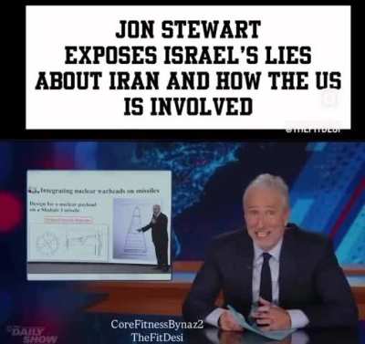 Jon Stewart exposes Israel’s LIES about Iran and how the US is involved