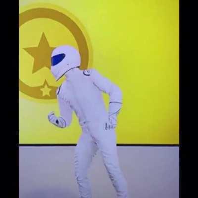 When Stig found out Chris Evans was leaving Topgear