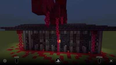 Netherite Shrine Attacked By Giant Tentacle