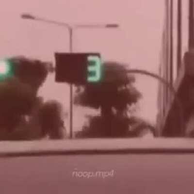 Traffic light in Thailand