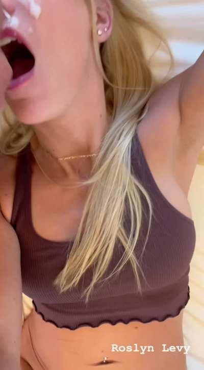 After he came on my face, he still couldn't get enough of my ass, God! 💦🍑