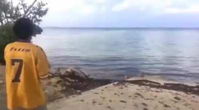 Tonga volcanic sonic boom