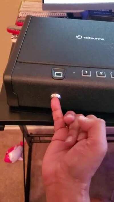 Paid $100 for a biometric safe on Amazon.