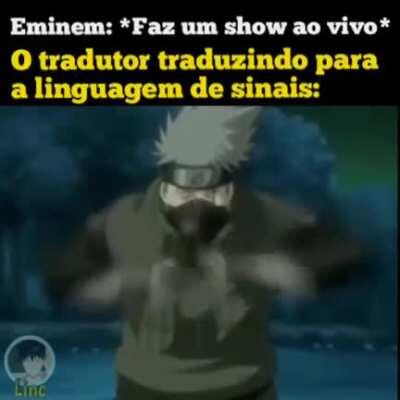 Tem q ativar o Sharingan