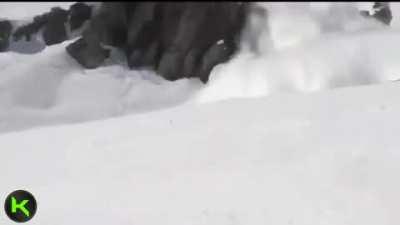 Skier(s) caught in avalanche