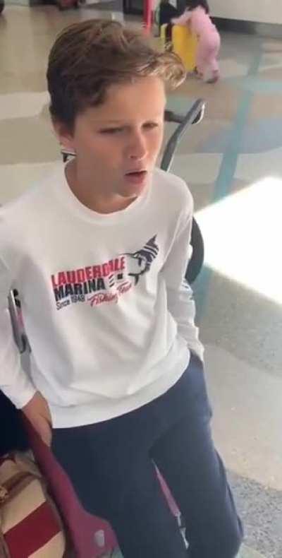 HMJB while I push some luggage!