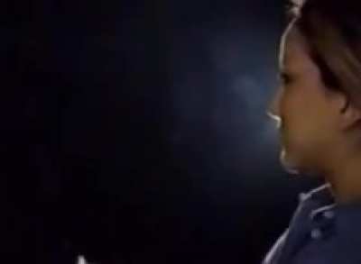 Recycle French inhale and talking