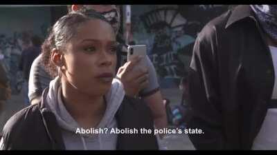 Black Lives Matter's goals: