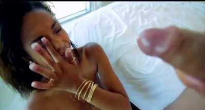 She Doesn't Like It, but She Knows It's Part of Her Job