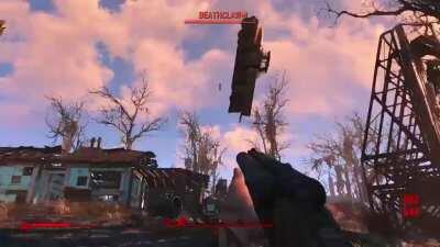 I was today years old when I found out Deathclaws can do this