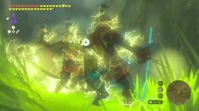 Destroying 100 yigas at once