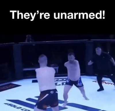 It’s a fair fight!