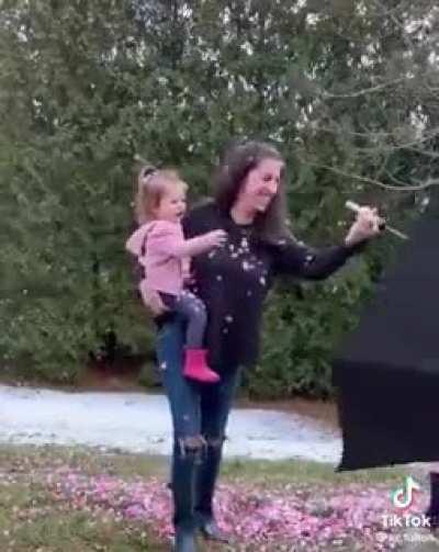 dad is happy with the news..