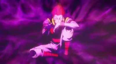 I animated Hisoka using Nen on Gon & Killua at Heaven’s Arena.