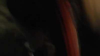 Burnout Attempt At A Car Meet