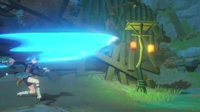 Friday Night Funkin' but it's Hu Tao vs Xinqiu (Spookez)