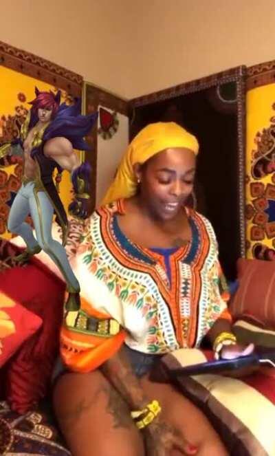 me reacting to sett's 3d model :