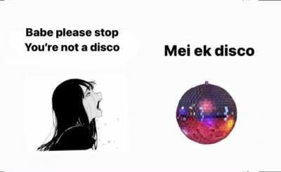 I identify as a disco