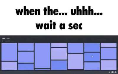 Just hold on for a minute...