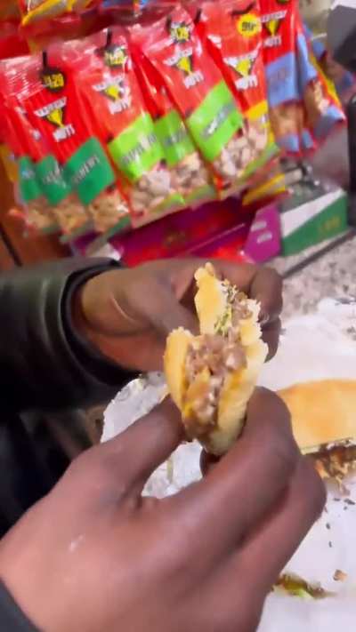 HMBCS while I put an entire tube of Grabba (tobacco leaves) on a chopped cheese and eat it