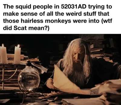 Those Homo Sapiens sure were weird