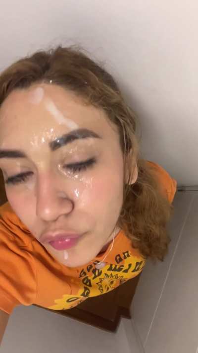 I walked straight into my room so my parents wouldnt notice that the neighbor painted my face