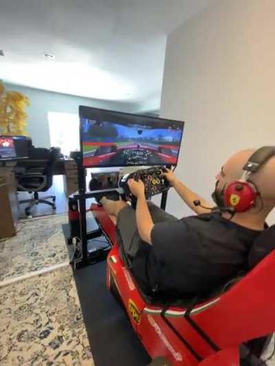 Updated rig. I moved the monitor closer