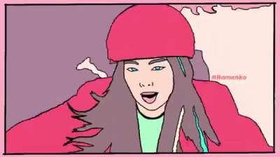 BLACKPINK - '붐바야 (BOOMBAYAH)' M/V (Rotoscope Animation)