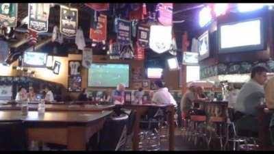 sports bar ambiance