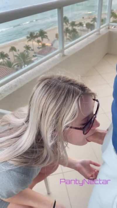 Her throat is made for this