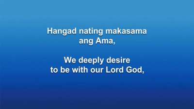 529 – PEOPLE OF GOD, CONTINUE TO PLEASE HIM (PATULOY NA MAGBIGAY KASIYAHAN SA DIYOS ANG KANIYANG BAYAN)