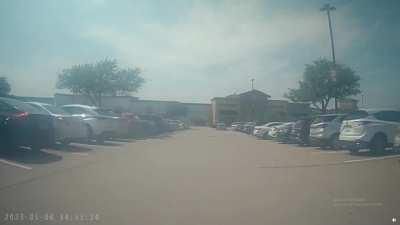 Dashcam video of the Mass Shooting in Allen Texas today