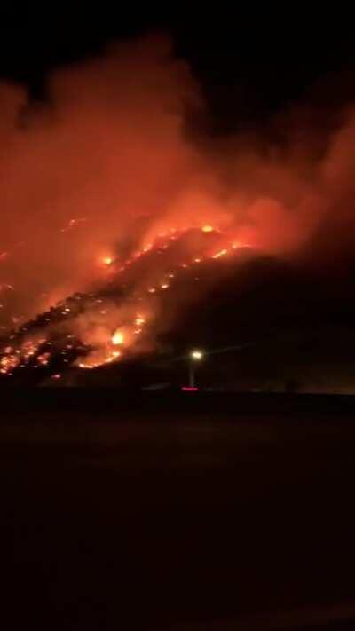 🔥 The 405 looking apocalyptic