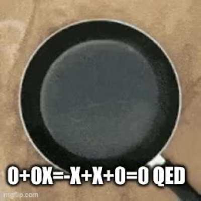 How it feels writing linear algebra proofs