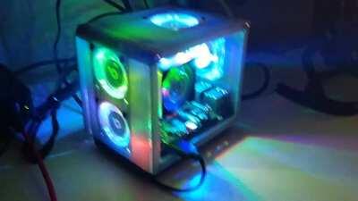 I present to you. The 8k 144fps RGB gaming raspberry pi 4